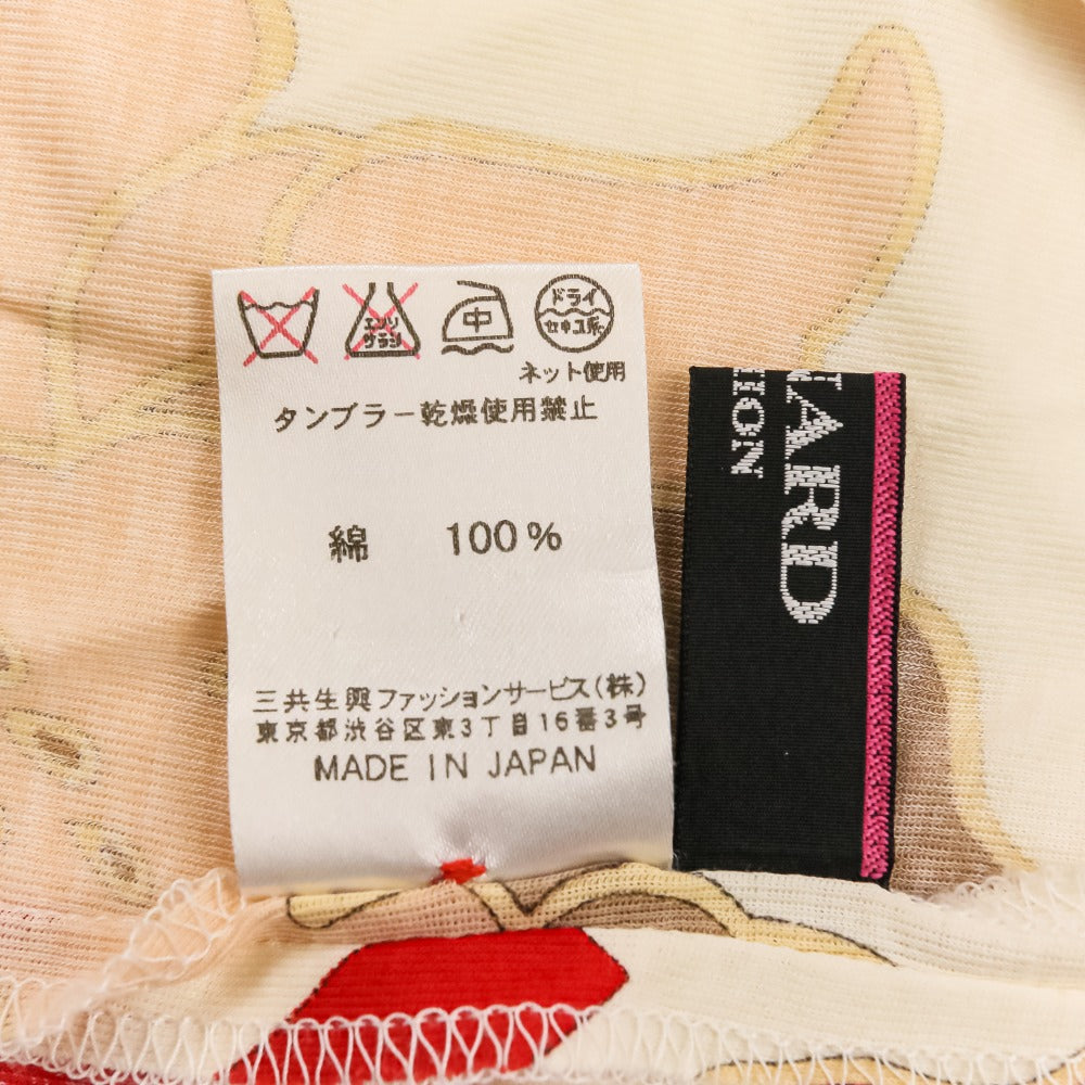 レオナールファッション フラワープリントロングカーディガン