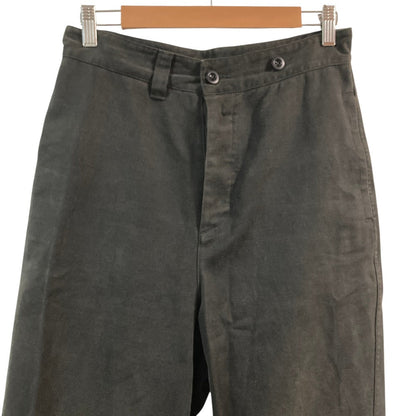 エムエイチエル BRUSHED COTTON DRILL ワークパンツ