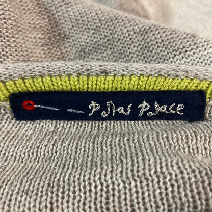パラスパレス リネンコットンニットワンピース