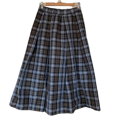 23区チェックウールスカート