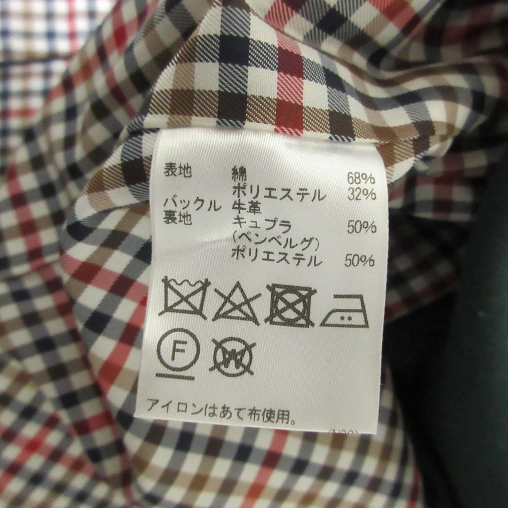 アクアスキュータム アクアブライトツイル ロングコート