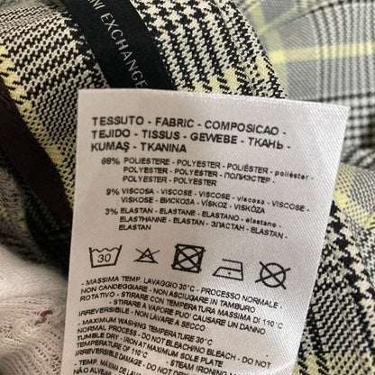 アルマーニエクスチェンジ チェックワイドパンツ