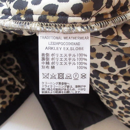 トラディショナルウェザーウェア ARKLEY EX SLOBE ジャケット