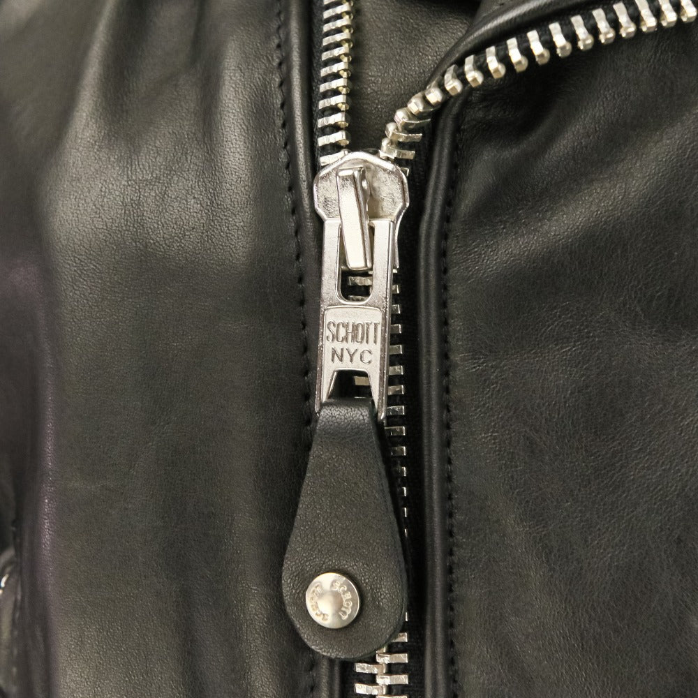 ショット レザーライダースジャケット