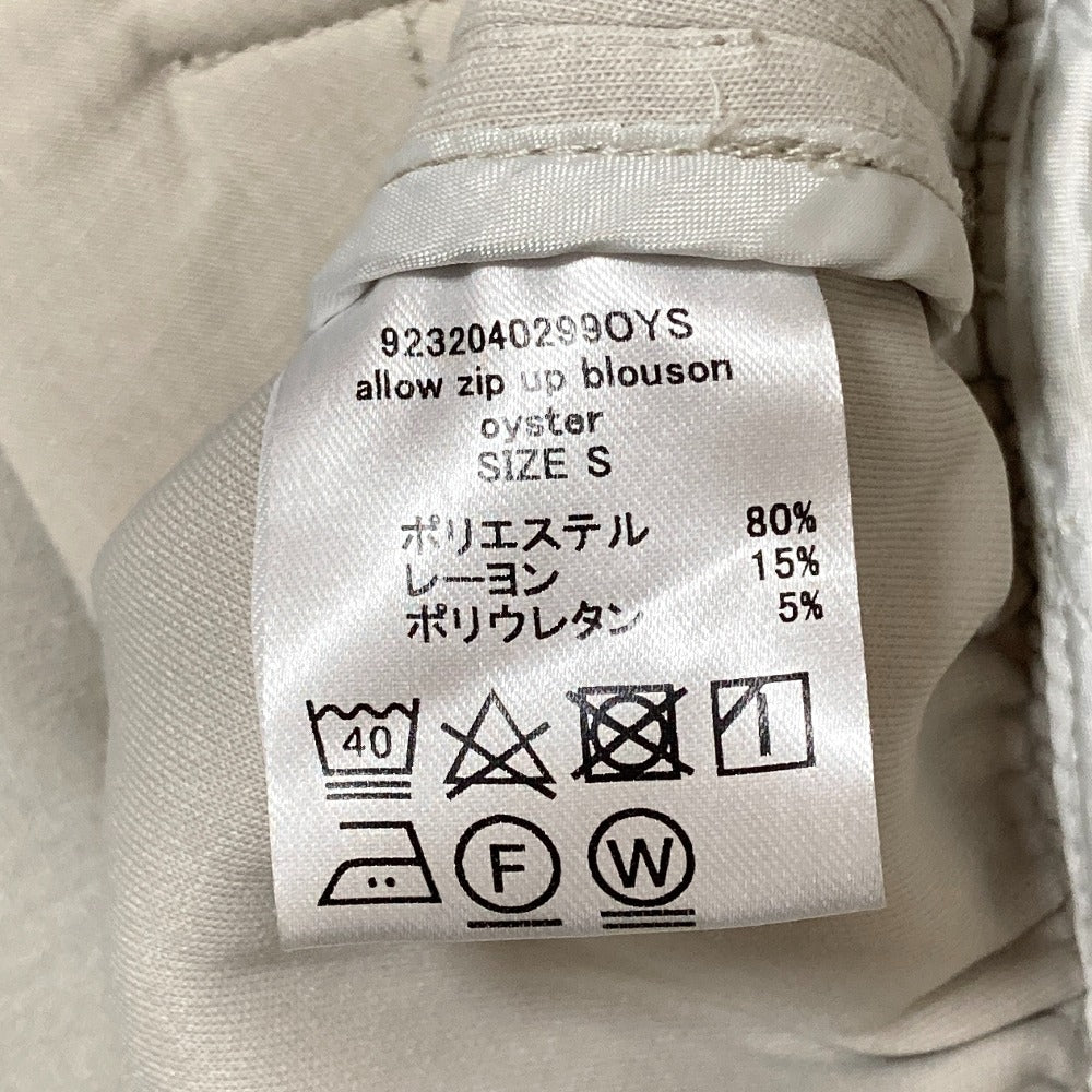 ステートオブマインド allowジップアップブルゾン
