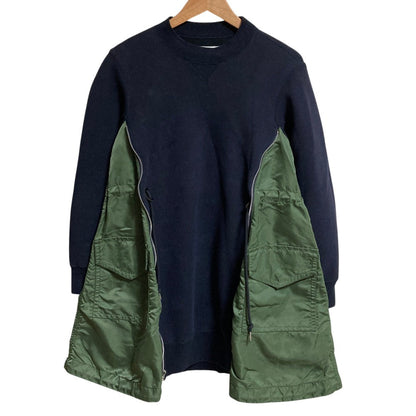 サカイ Sponge Sweat Nylon Twill ワンピース