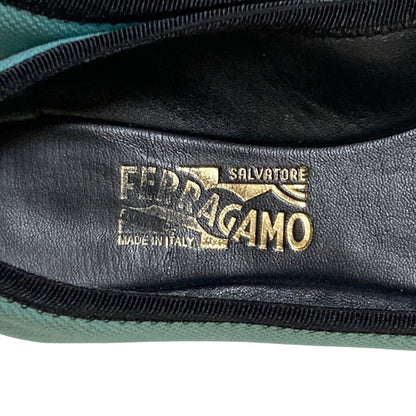サルヴァトーレ フェラガモ VARINA KNIT バレエシューズ