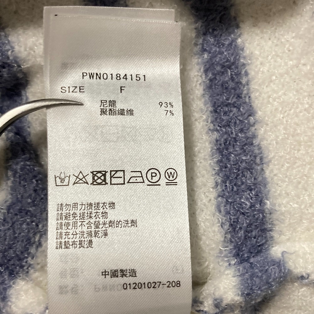 ジェラートピケ ボーダーフリルワンピースナイトウェア