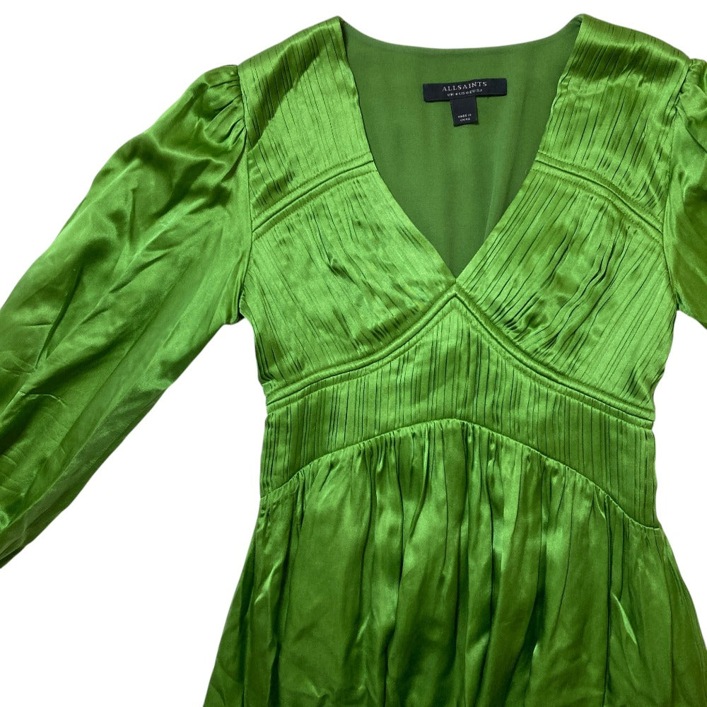 オールセインツ ESTELLE SILK BLEND ドレス