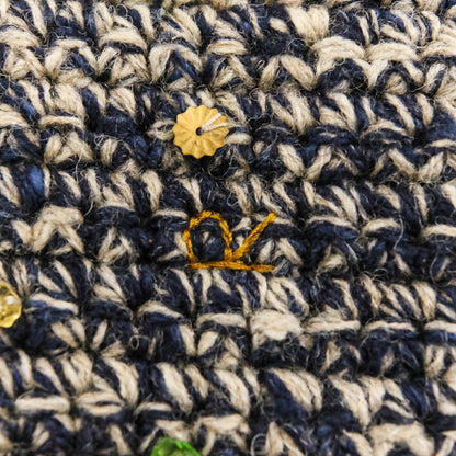 フォーティファイブアール かぎ針ビーズ刺繍ボレロ