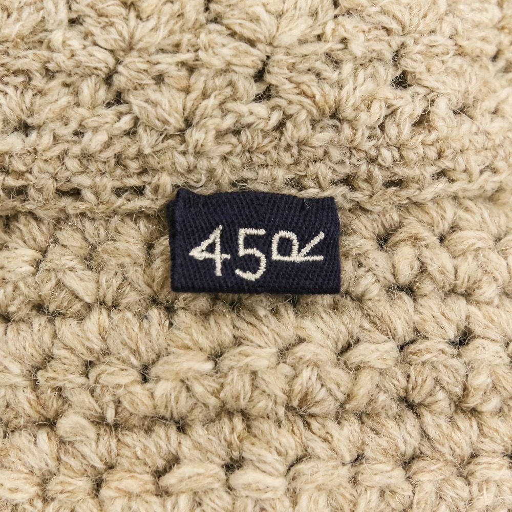 フォーティファイブアール かぎ針ビーズ刺繍ボレロ