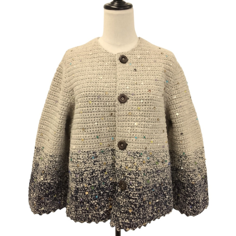 フォーティファイブアール かぎ針ビーズ刺繍ボレロ