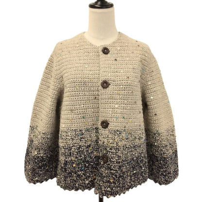 フォーティファイブアール かぎ針ビーズ刺繍ボレロ