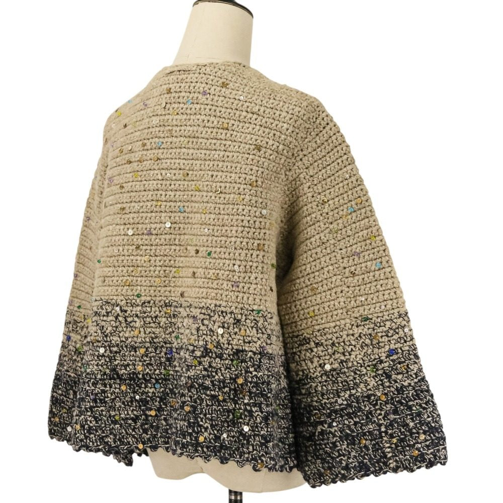 フォーティファイブアール かぎ針ビーズ刺繍ボレロ