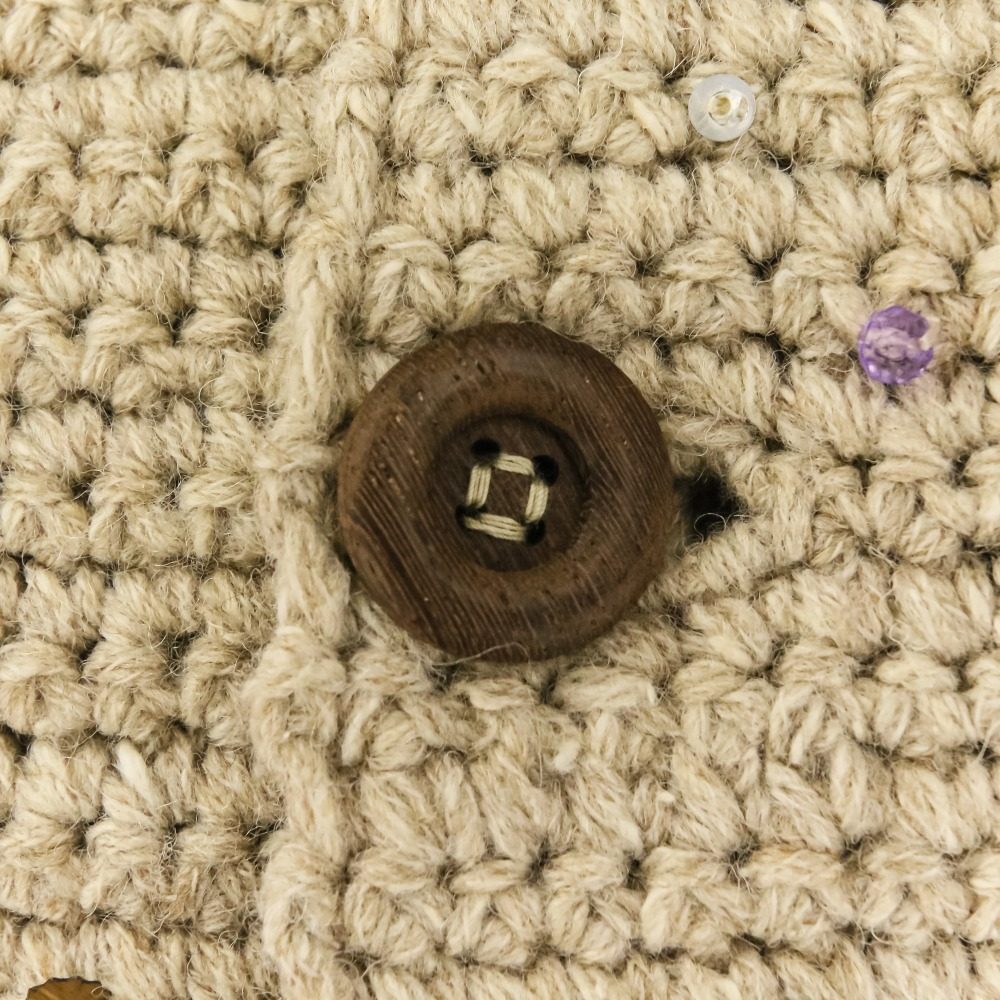 フォーティファイブアール かぎ針ビーズ刺繍ボレロ