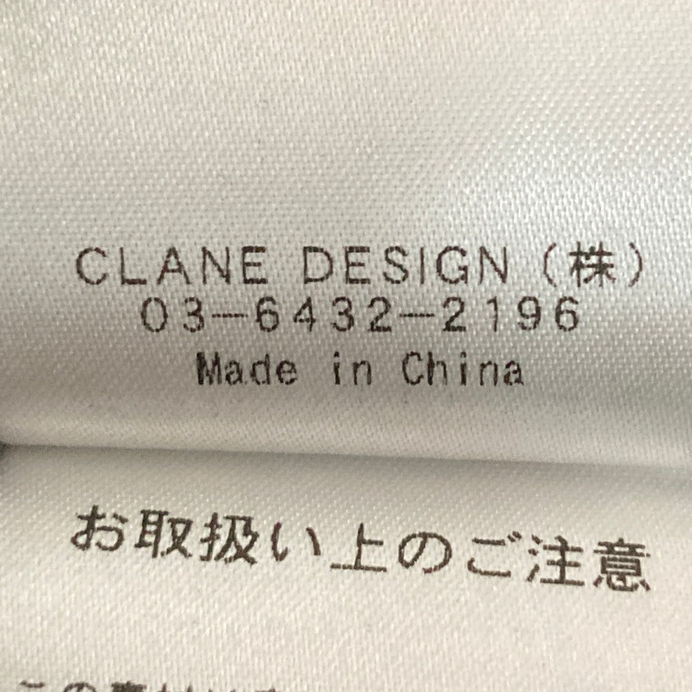 クラネ フリンジハーフスリーブニットカーディガン