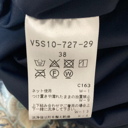 アマカ フラワープリントプリーツスカート