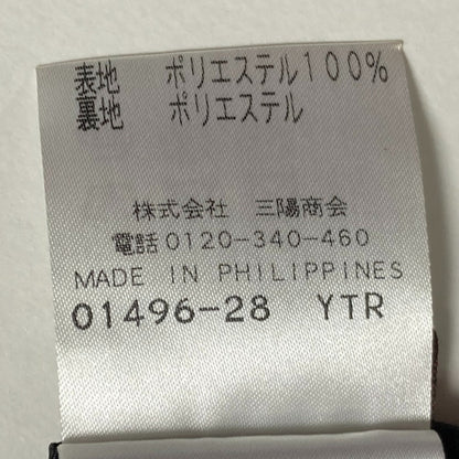 アマカ チェック＆フラワーオーナメントプリントワンピース