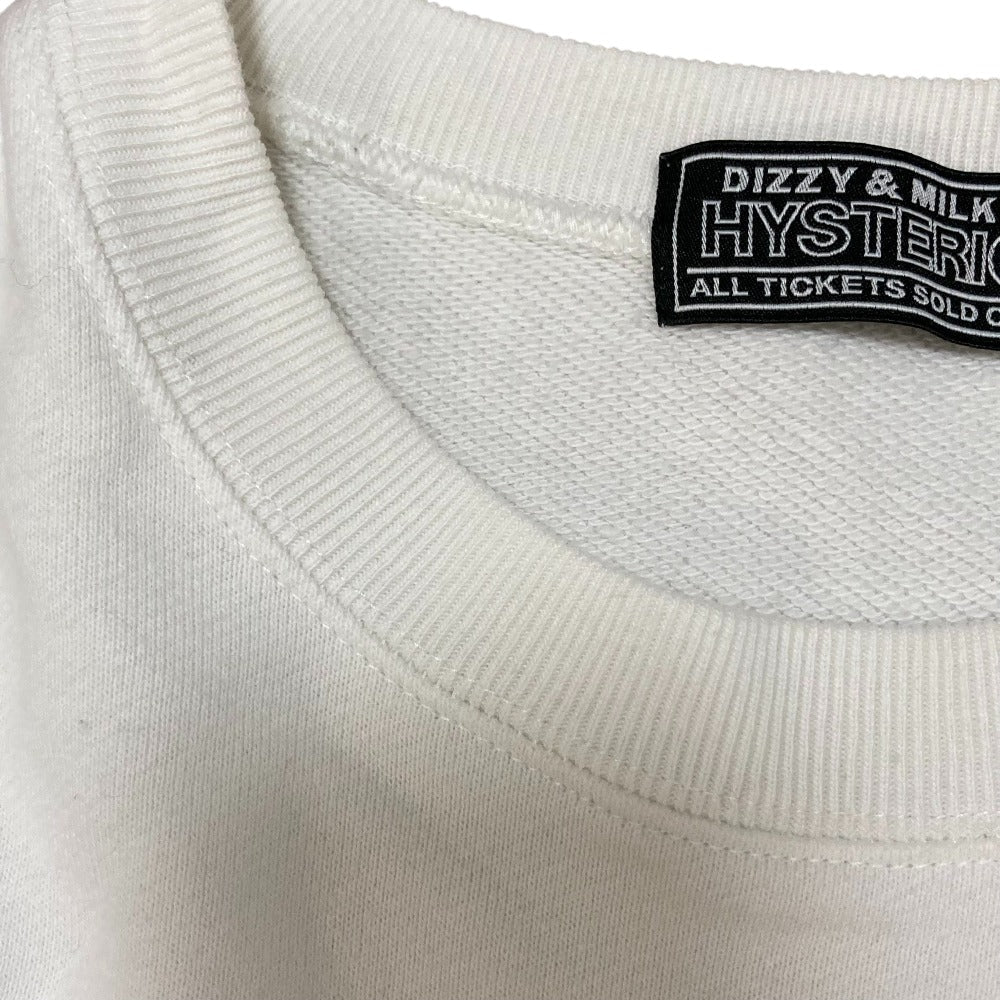 ヒステリックグラマー DIZZY&MILKY プルオーバースウェット