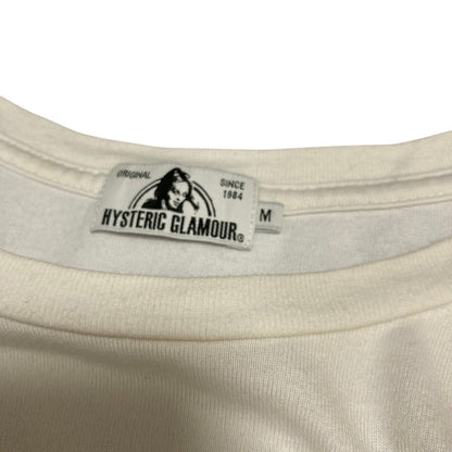 ヒステリックグラマー SCREAM BUNNYプリント コットンTシャツ