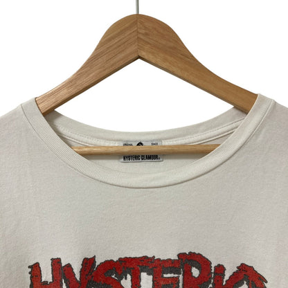 ヒステリックグラマー SCREAM BUNNYプリント コットンTシャツ