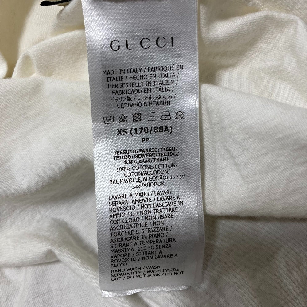 グッチ シェリーライン ロゴプリント コットン Tシャツ