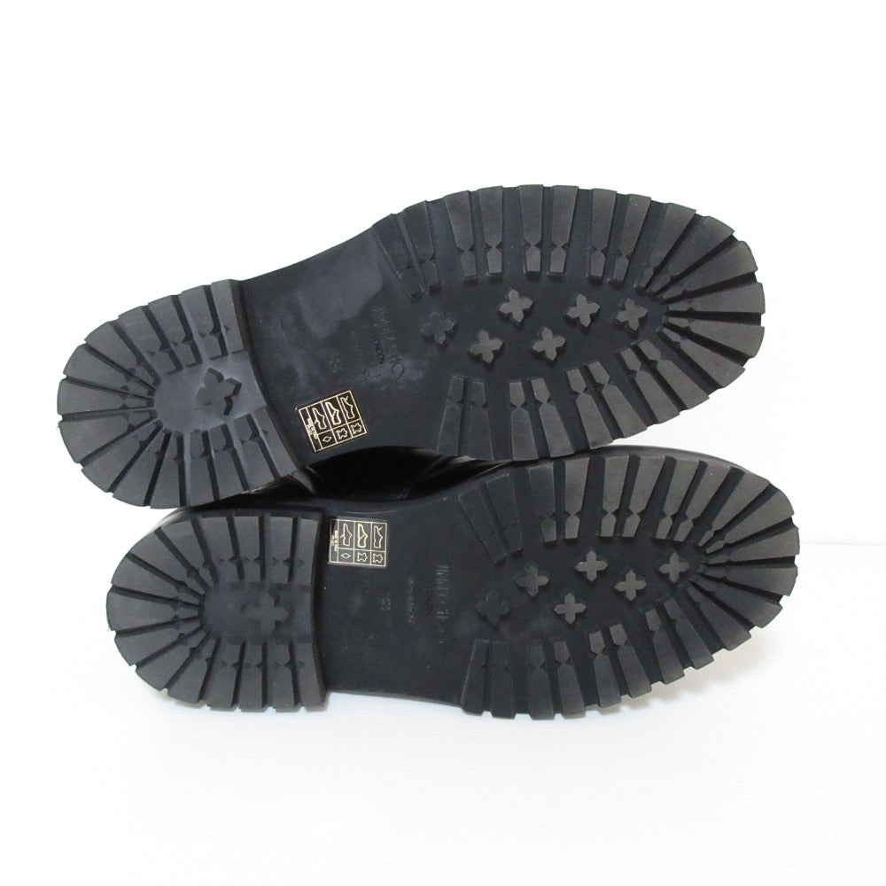 ジミーチュウ CORA FLAT CRYSTAL コンバットブーツ