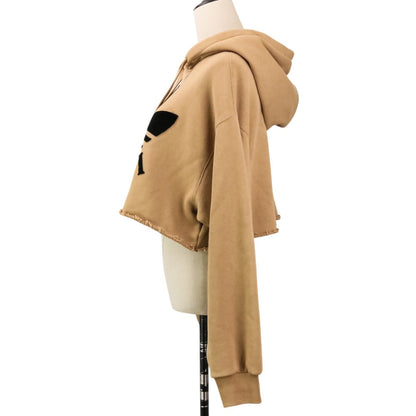 グッチ アディダス ロゴクロップドフーディー