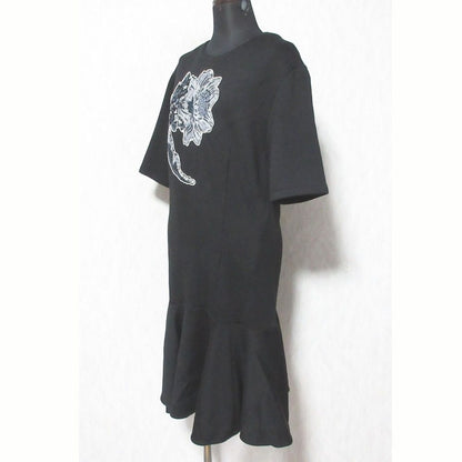 ルイヴィトン 刺繍スパンコールワンピース
