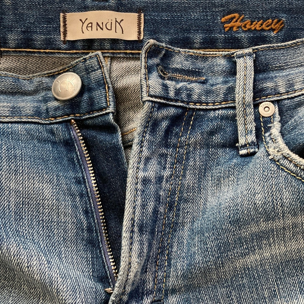 ヤヌーク HONEYデニムパンツ