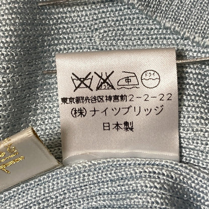 ハロッズ シルクリブニットショートスリーブハイネックトップス