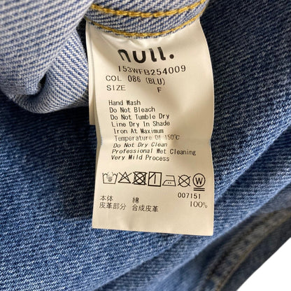 NULL デニムシャツ