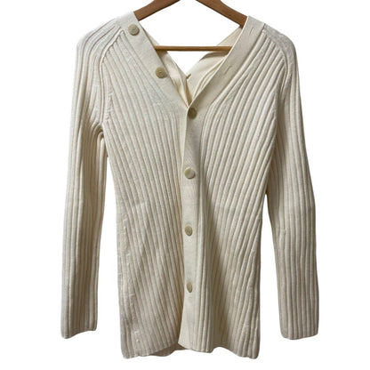セオリー Morton Wool オープンバックカーディガン