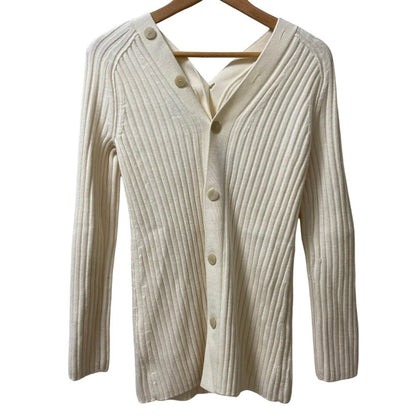 セオリー Morton Wool オープンバックカーディガン
