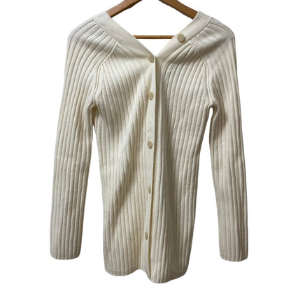 セオリー Morton Wool オープンバックカーディガン