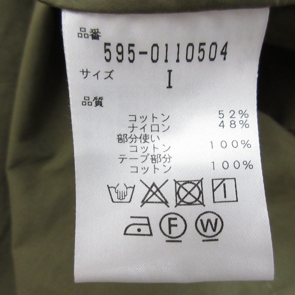 マーガレットハウエル SUPERFINE COTTON NYLON フーデットコート