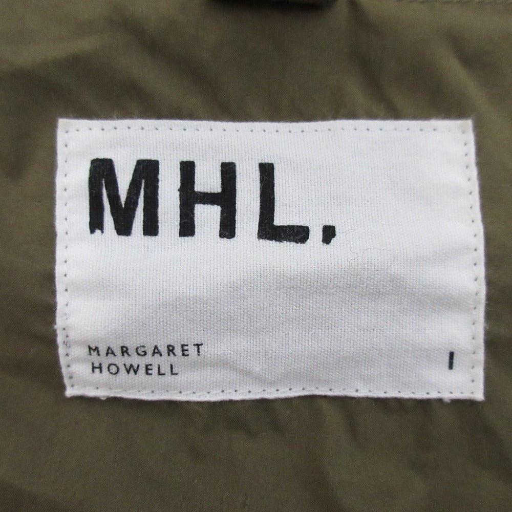 マーガレットハウエル SUPERFINE COTTON NYLON フーデットコート