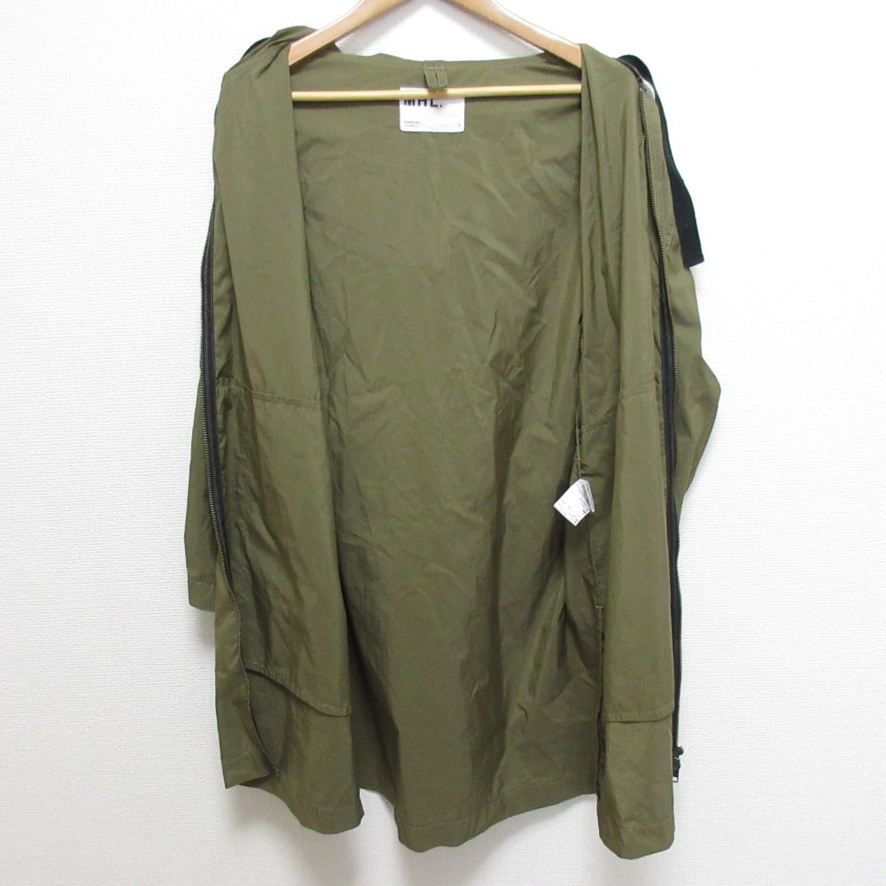 マーガレットハウエル SUPERFINE COTTON NYLON フーデットコート