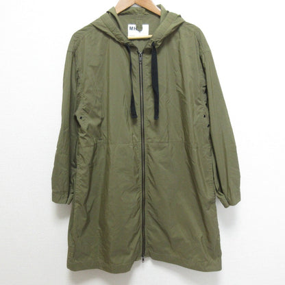 マーガレットハウエル SUPERFINE COTTON NYLON フーデットコート