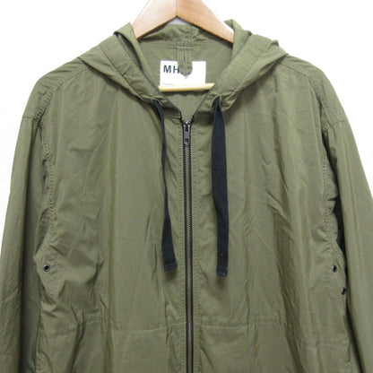 マーガレットハウエル SUPERFINE COTTON NYLON フーデットコート
