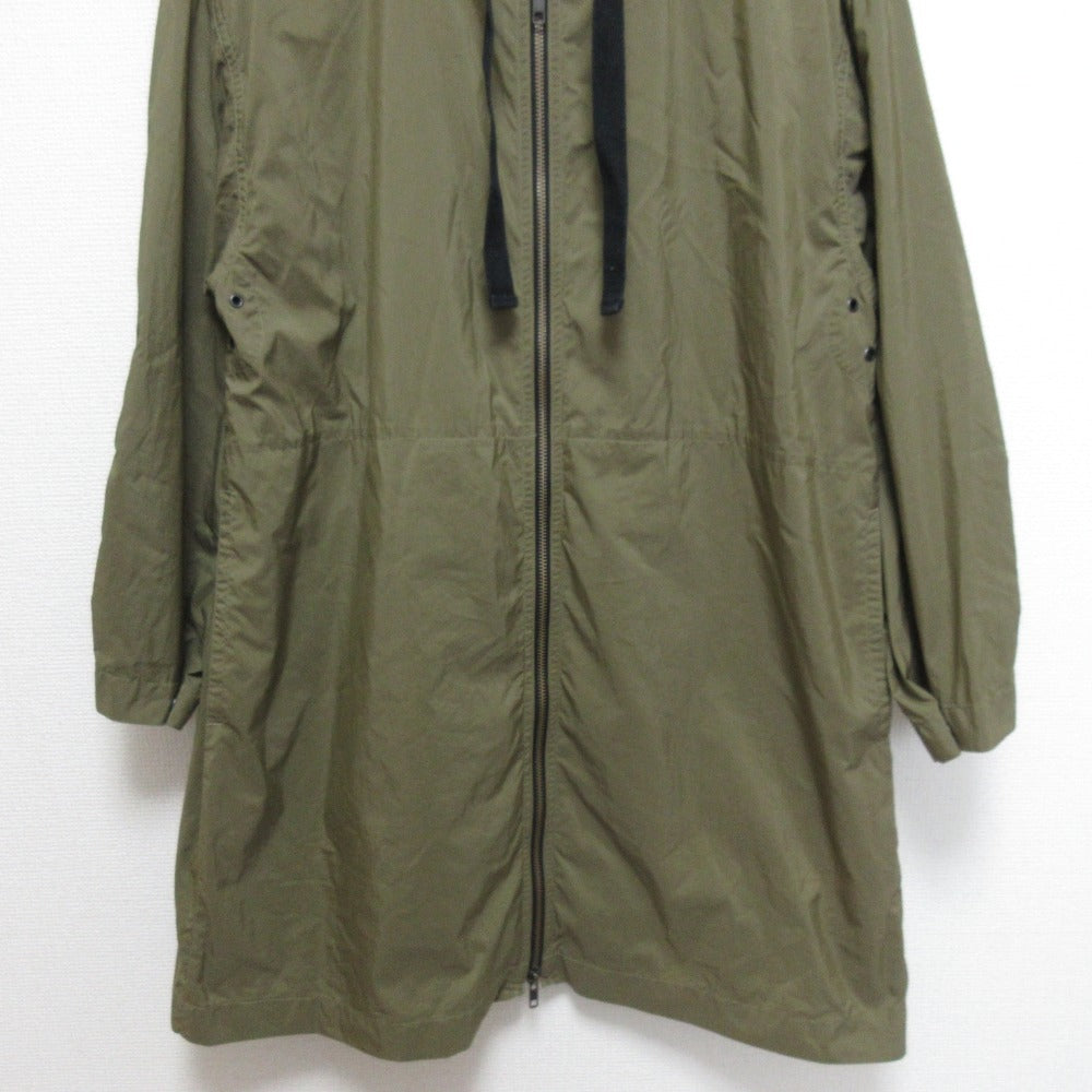 マーガレットハウエル SUPERFINE COTTON NYLON フーデットコート