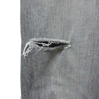 ヤヌーク デニムクロップドパンツ
