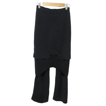 アンスリード MESH SKIRT LAYER ニットパンツ