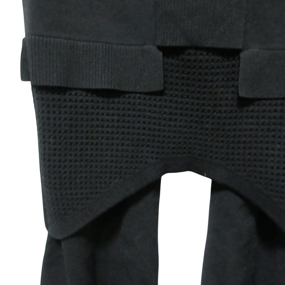 アンスリード MESH SKIRT LAYER ニットパンツ