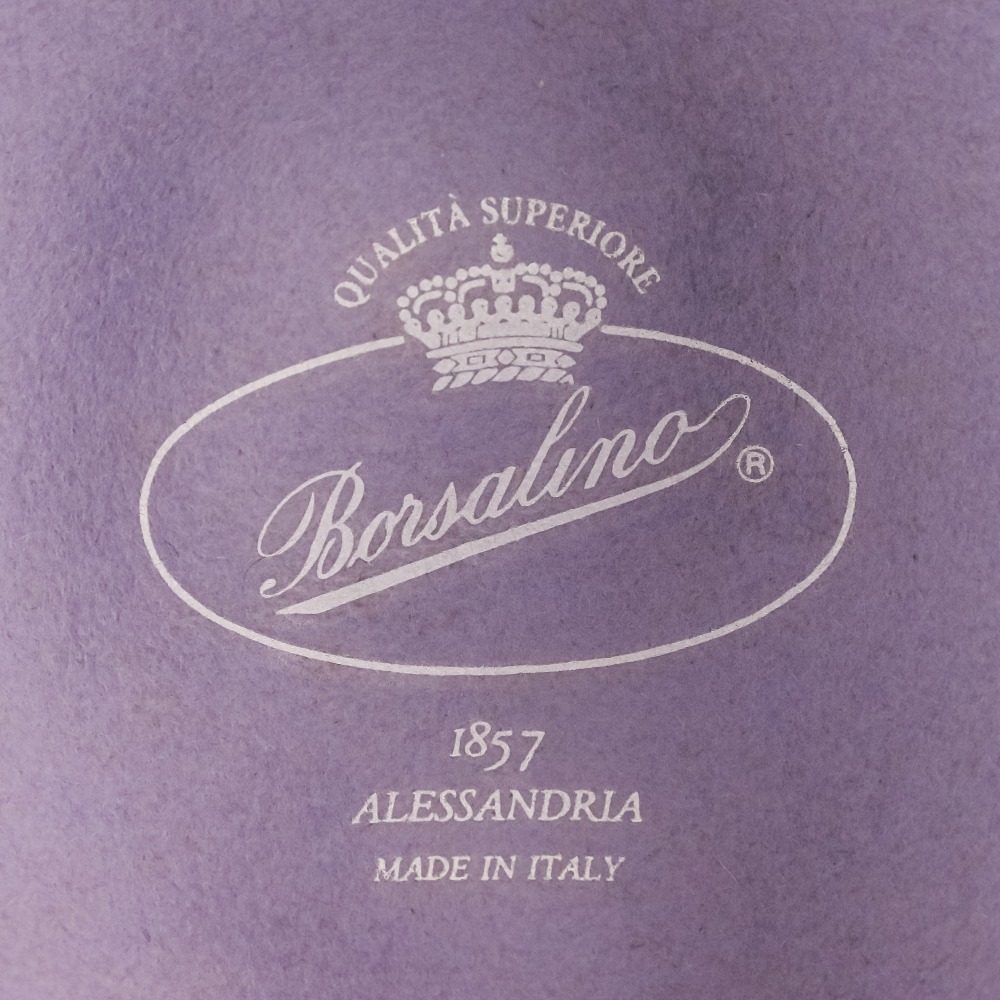 ボルサリーノ ALESSANDRIA ラビットフェルトハット