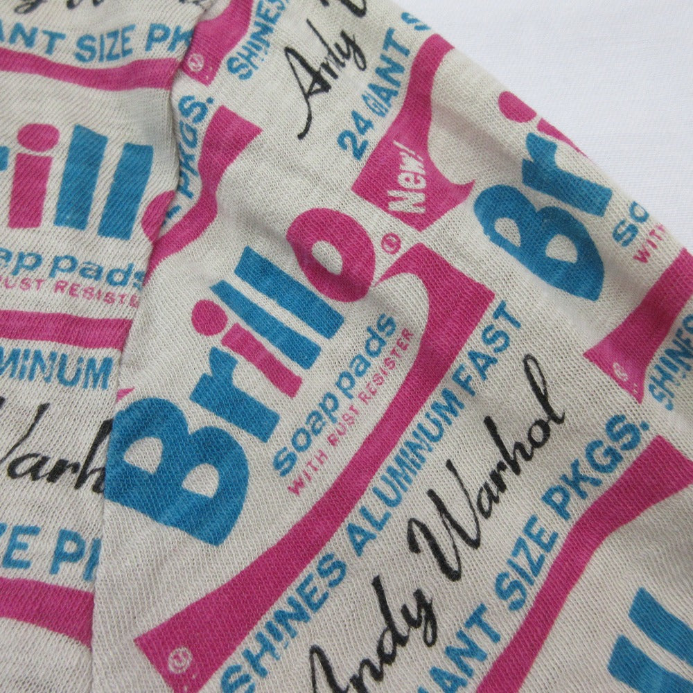 アンディウォーホルバイヒステリックグラマー Brillo 半袖Tシャツ