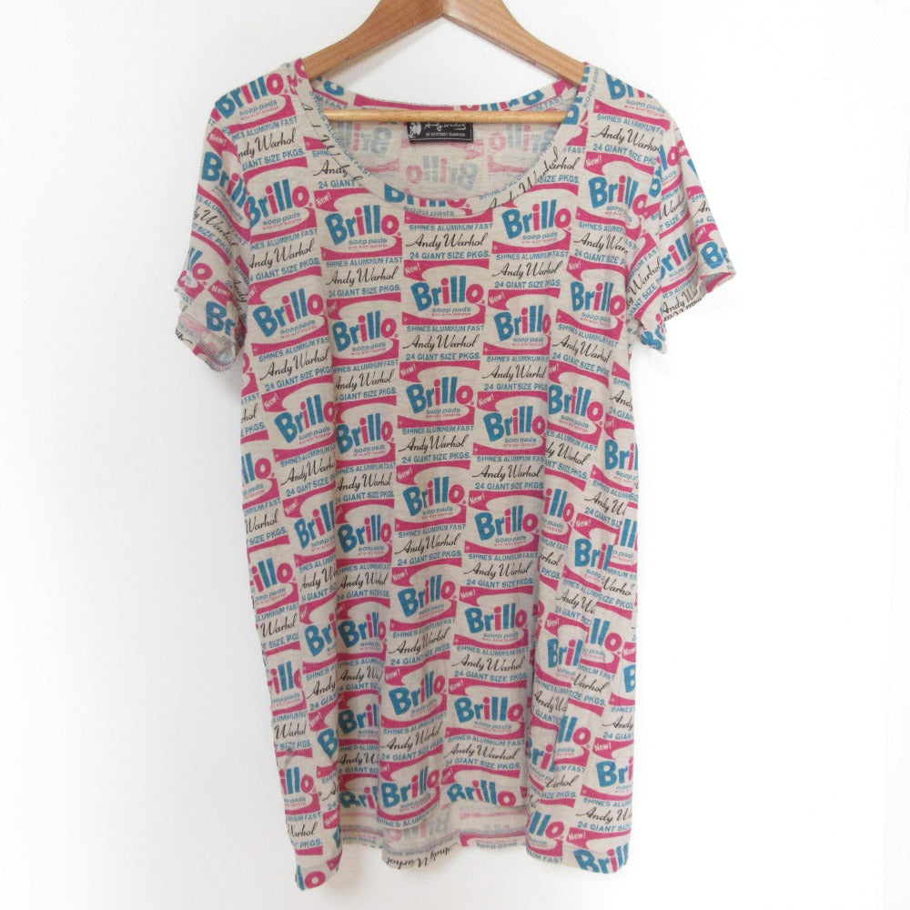 アンディウォーホルバイヒステリックグラマー Brillo 半袖Tシャツ