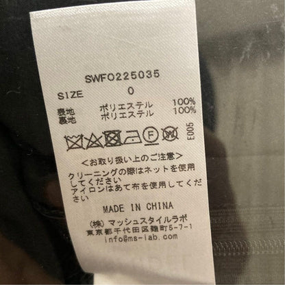 スナイデル フリルミニプリントワンピース