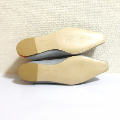 オデットエオディール ディープUカットスリングバックフラットシューズ