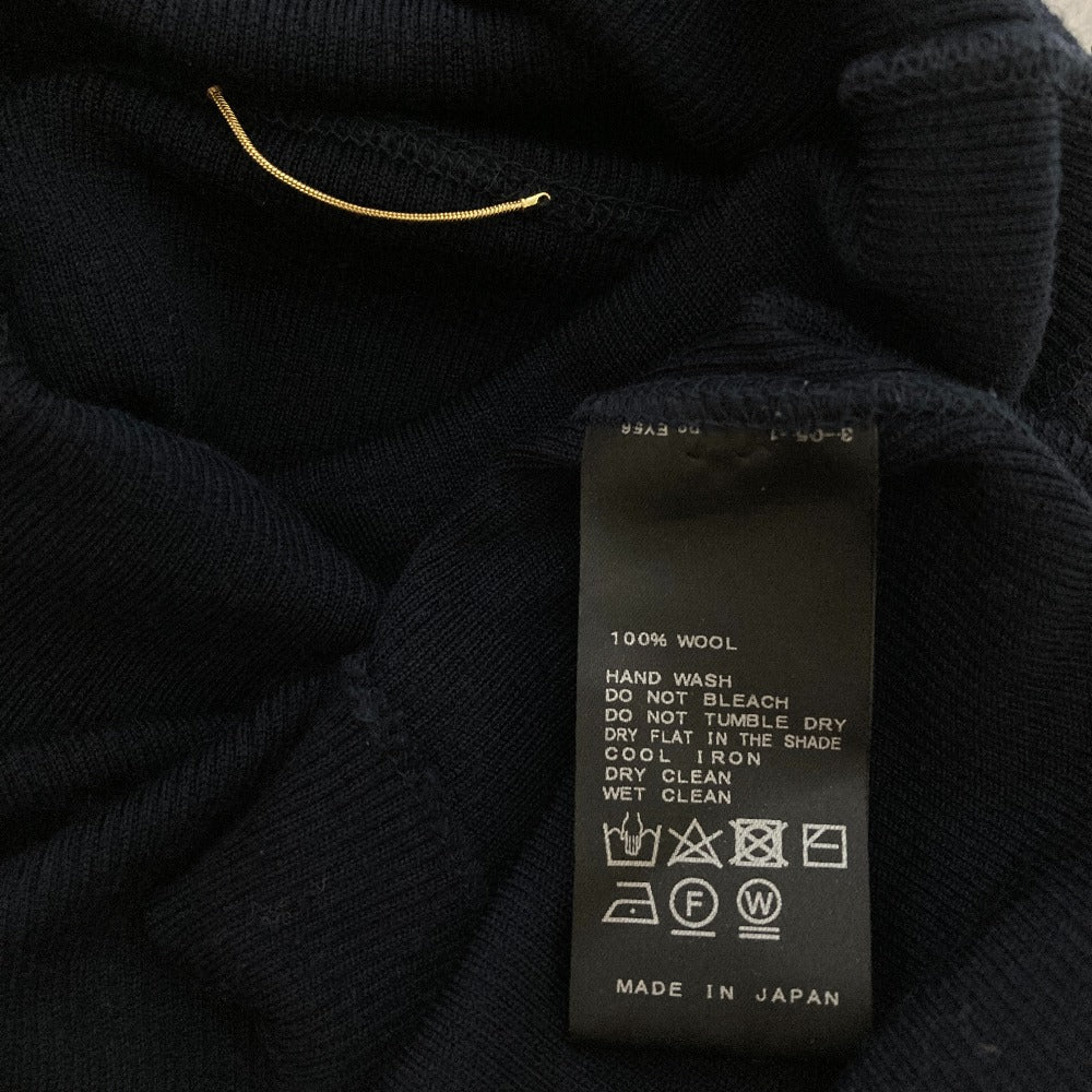 ドゥーズィエムクラス リブニットタートルネックカットソー